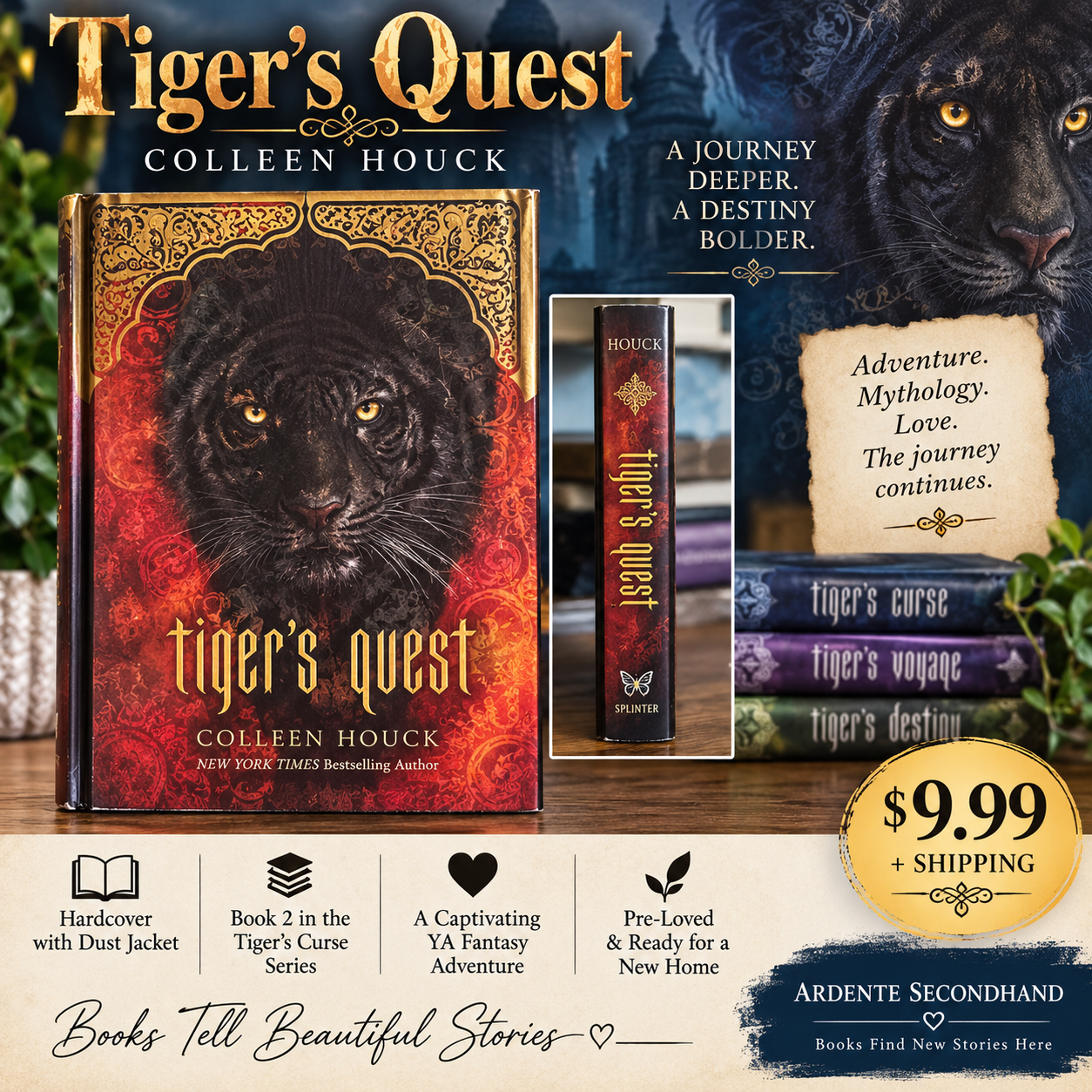 Tiger’s Quest book listing image