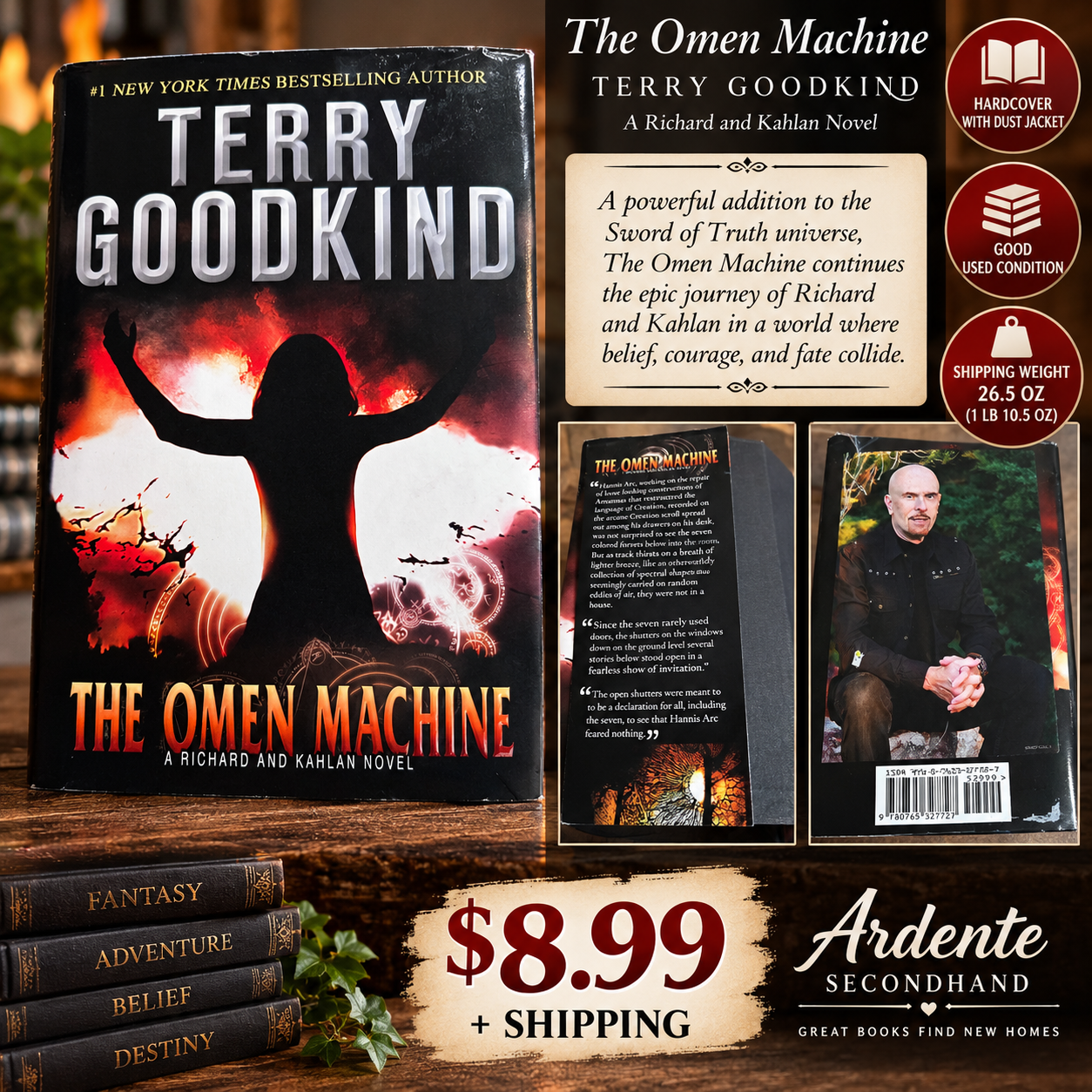 Cover of The Omen Machine by Terry Goodkind