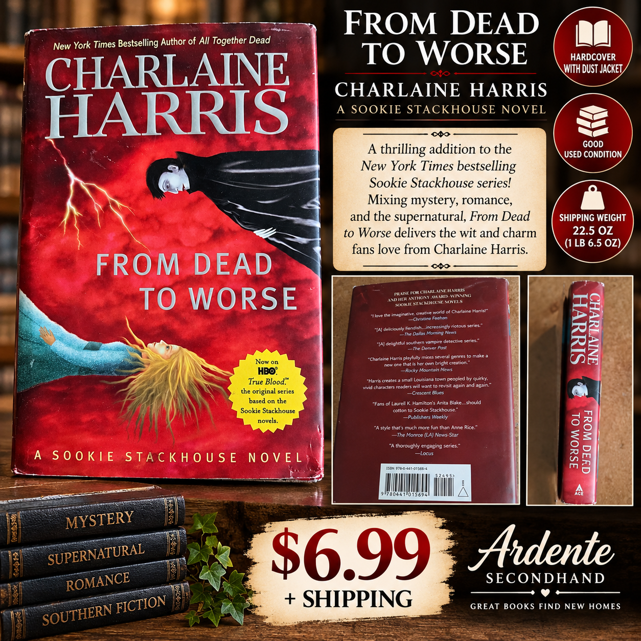 Cover of From Dead to Worse by Charlaine Harris