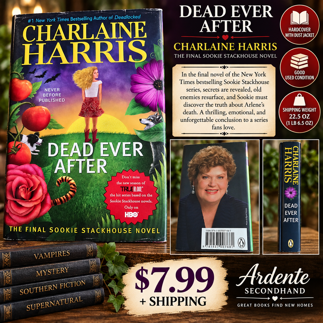 Cover of Dead Ever After by Charlaine Harris